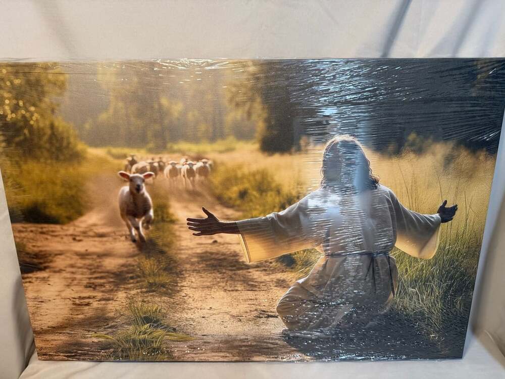 “The Shepard’s call” print on canvas 20”X30”